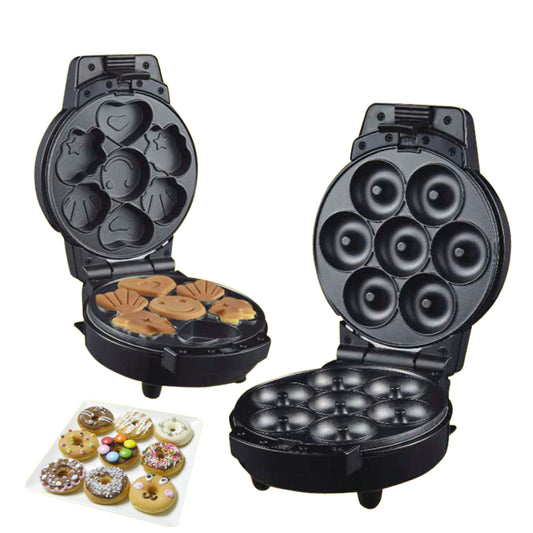 2 in 1 replaceable bakeware Donut Cake Machine
